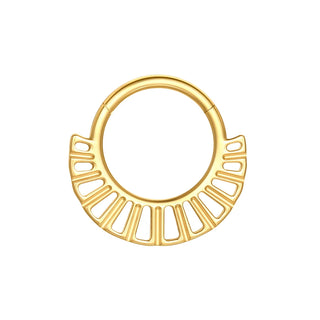 Marquise CZ Hinged Segment Piercing Titanium Septum Clicker Nose Hoop Ring Tragus  Upper Lobe Piercing Cartilage Earring