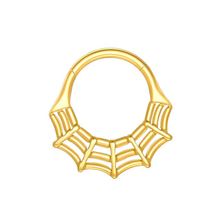 Marquise CZ Hinged Segment Piercing Titanium Septum Clicker Nose Hoop Ring Tragus  Upper Lobe Piercing Cartilage Earring