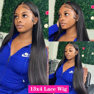 28 30 inch Straight Human Hair Wigs HD Lace Frontal Wig 180% 13x4/6 Transparent Lace Front Wigs 5x5 Human Hair Lace Closure Wigs Thomas Family Essentials