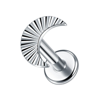 Titanium 16G Ear Cartilage Piercing Marquise CZ Flower Helix Conch Flat Back Rook Tragus Labret Lip Piercings Body Jewelry