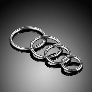 1PC Titanium Septum Piercing 10/12/14/16/18/20G Segment Ring Clicker Helix Conch Daith Nose Hoop Earring TITANIUM PIERC JEWELRI