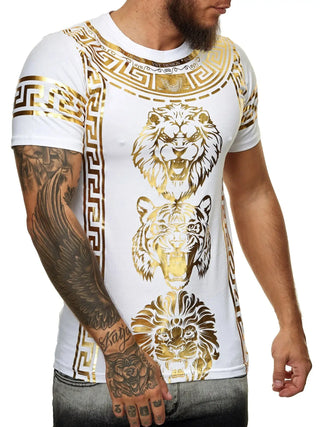 Men's Casual Street Sports Short Sleeve T-Shirts Luxury Design Clothing  Oversized 3D Printed T Shirtssual Breathable Sweatshirt