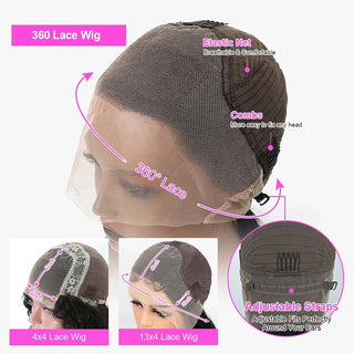 Glueless Straight Wig Wear and Go 5x5 6x4 Lace Front Wigs Human Hair Brazilian Remy Hair Ready to Wear Lace Wig  Bling Hair Thomas Family Essentials