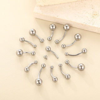 Titanium Navel Belly Button Rings Internally & Externally Threaded Small Navel Piercing Ombligo 14G 16G Sexy Women Jewelry