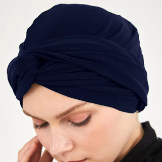 Plain Muslim Hijabs Women Solid Hijab Islamic Muslim Hijab Instant Turban