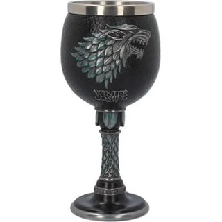 Stainless Steel Wine Glass Power Goblet Water Glass Song of Ice and Fire Beer Glass Suitable for Those Who Like To Drink