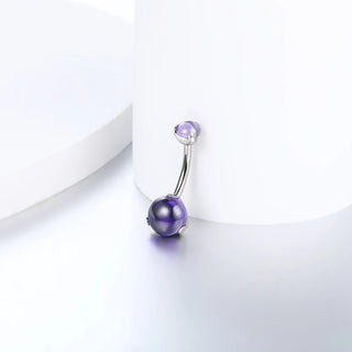 Titanium Zircon Water Drop Shape Belly Button Piercings Internal Thread Navel Barbell Rings Ombligo Sexy Body Jewelry for Women