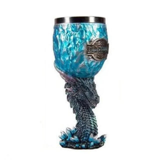 Stainless Steel Wine Glass Power Goblet Water Glass Song of Ice and Fire Beer Glass Suitable for Those Who Like To Drink