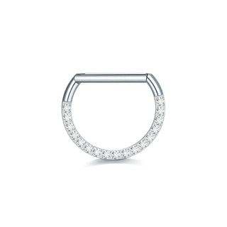 Titanium Nipple Shield Rings D Shaped Nipple Piercing Jewelry Ear Cartilage Earrings Nose Ring Daith Pirecing 14G 12/14/16mm