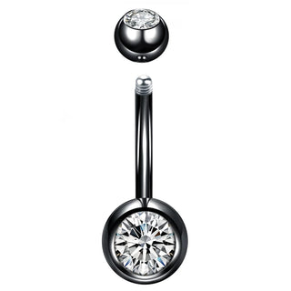 14G Titanium Navel Piercings Belly Button Rings CZ Crystal Piercing Ombligo Navel Earring Piercings Sexy Body Jewelry Women