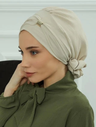 Plain Muslim Instant Turban Hat Inner Hijabs Caps Women Islamic Bandana Bonnet India Hats Female Headwrap Turbante Mujer Flower