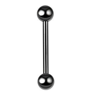 Titanium 14G 16G Tongue Ring Industrial Barbell Piercing Nipple Bar Tragus Helix Ear Piercing Stud Sexy Body Women Jewelry