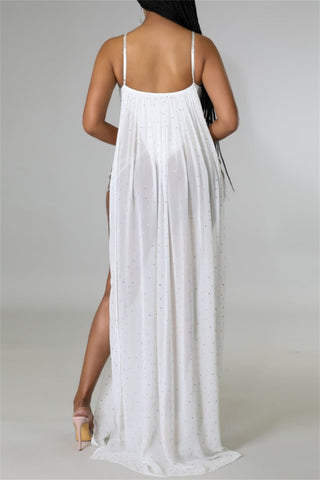 Black Sexy Patchwork Slit Spaghetti Strap Bodycon Bodysuits