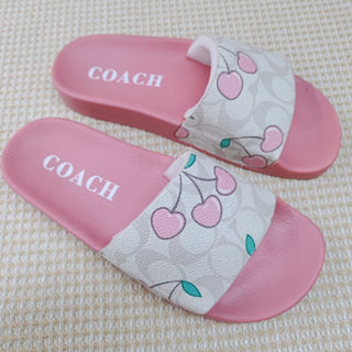 Daily Cherry Print Opend Comfortable Sandal Slippers