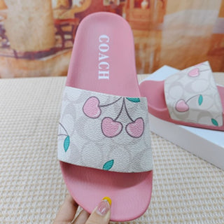 Daily Cherry Print Opend Comfortable Sandal Slippers