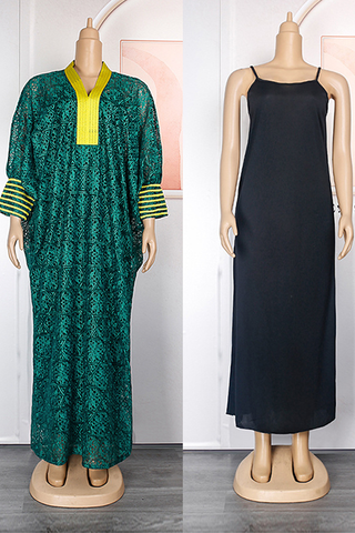 Blue Casual Print Patchwork V Neck Long Sleeve Two Pieces