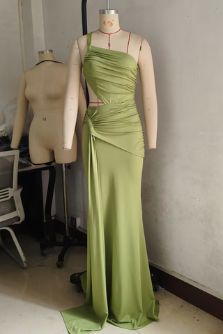 White Elegant Solid Color Hollow Out Strapless Long Dresses