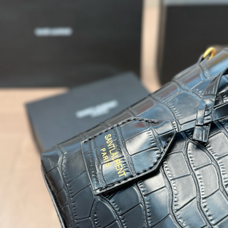 White Casual Daily Letters Patchwork Bags