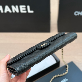 Black Gold Casual Daily Letters Chains Bags