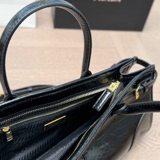 White Casual Daily Letters Zipper Bags