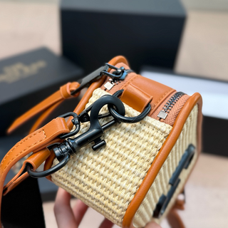 Orange Casual Daily Zipper Bags