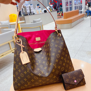 Brown Casual Daily Letters Zipper Bags