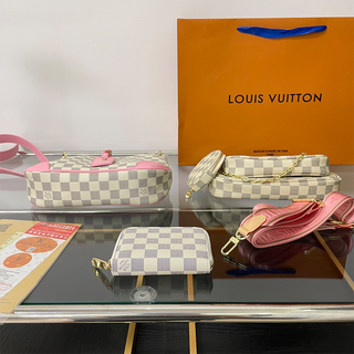 Cream White Casual Daily Plaid Zipper Bags