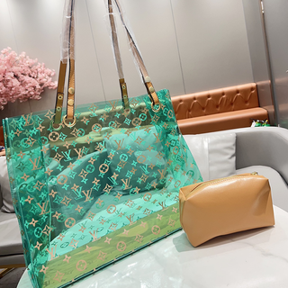 Blue Casual Daily Letters Chains Bags