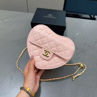 Pink Casual Daily Letters Chains Bags