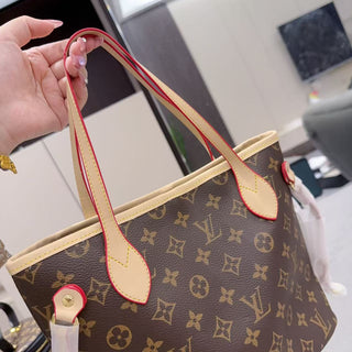 Brown Casual Daily Letters Zipper Bags