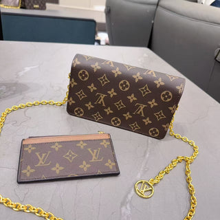 Brown Casual Daily Letters Chains Bags