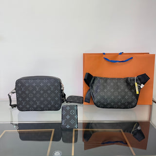 Black Gray Casual Daily Letters Zipper Bags