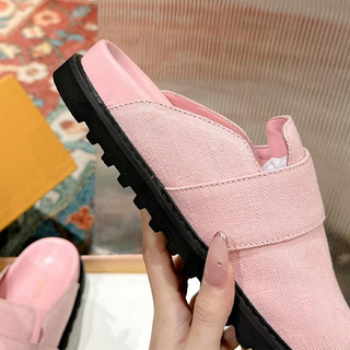 Pink Casual Daily Metal Accessories Trim Closed Comfortable Shoes