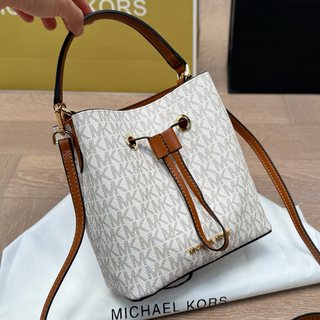 Brown Casual Daily Letters Patchwork Bags