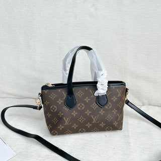 Brown Casual Daily Letters Zipper Bags