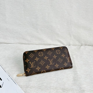 Brown Casual Daily Letters Zipper Bags