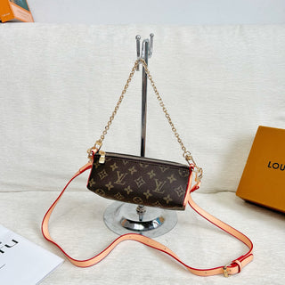 Brown Casual Daily Letters Zipper Bags