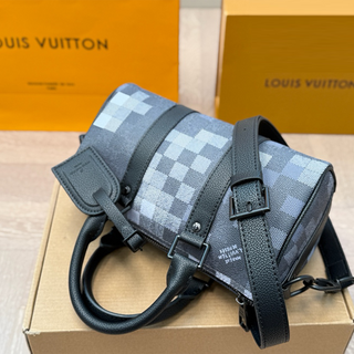 Black Gray Casual Daily Plaid Zipper Bags
