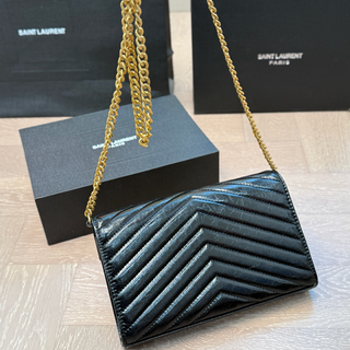 Gold Casual Daily Letters Chains Bags