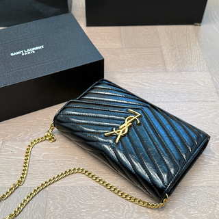 Gold Casual Daily Letters Chains Bags