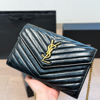 Gold Casual Daily Letters Chains Bags