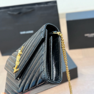 Gold Casual Daily Letters Chains Bags