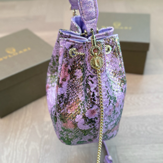 Pink Casual Daily Print Chains Bags