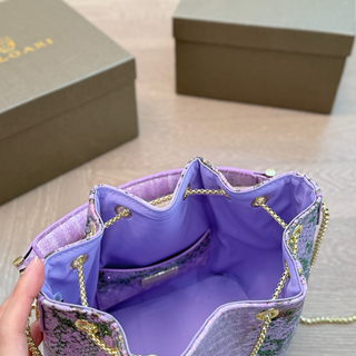 Pink Casual Daily Print Chains Bags