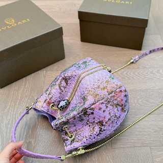 Pink Casual Daily Print Chains Bags