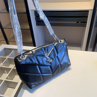 Black Gold Casual Daily Letters Chains Bags