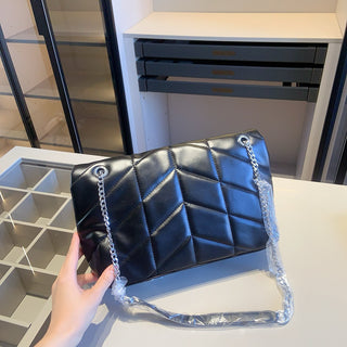 Black Gold Casual Daily Letters Chains Bags