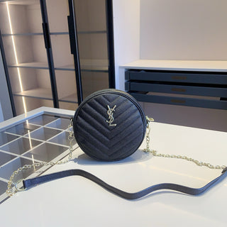 Black Casual Daily Letters Chains Zipper Bags