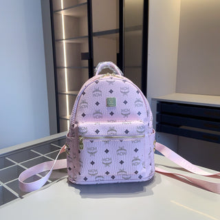 Pink Brown Casual Daily Letters Zipper Bags