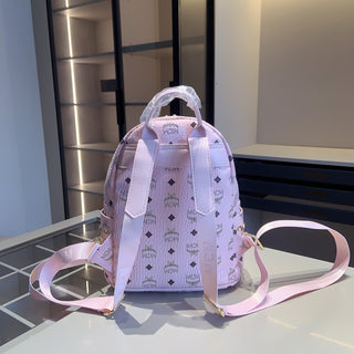 Pink Brown Casual Daily Letters Zipper Bags